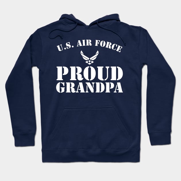 Best Gift for Army - Proud U.S. Air Force Grandpa Hoodie by chienthanit